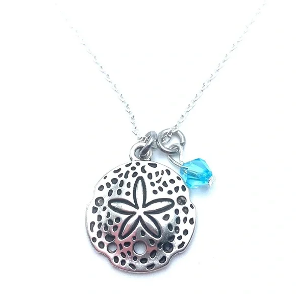 Sand Dollar Necklace Beach - Picture 5 of 8